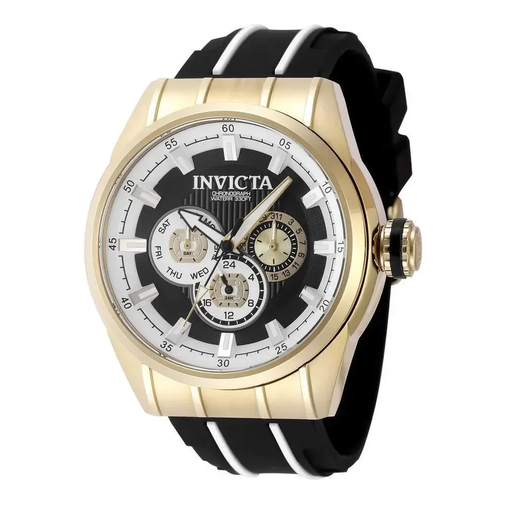 Invicta 49055 Speedway Quartz Black Dial Watch